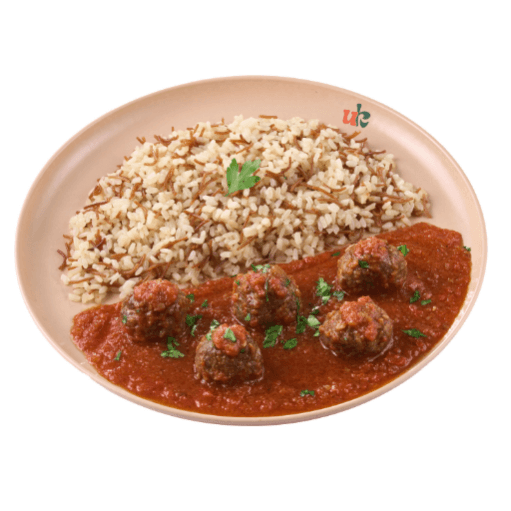 كفته داوود باشا مع  أرز مصري بالشعريه