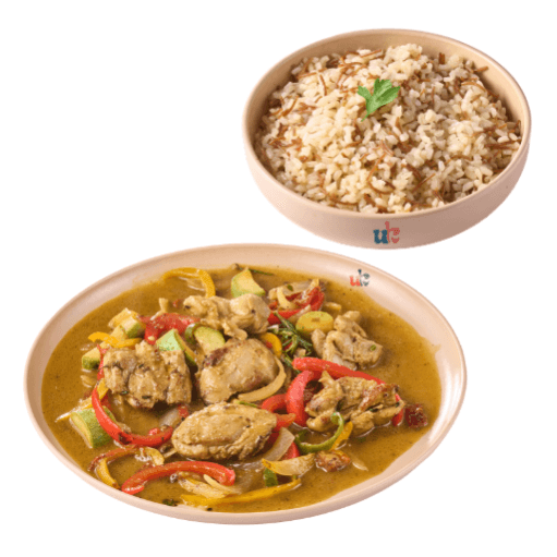 ورقه فراخ بالخضار مع ارز مصري بالشعريه