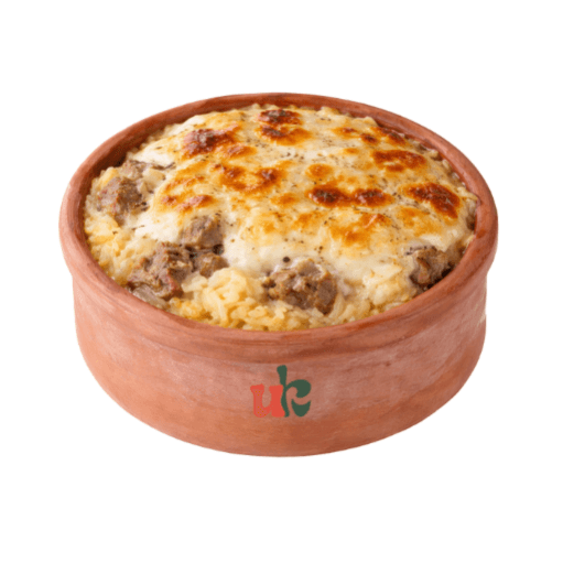 أرز معمر بالقشطة واللحم